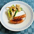 yesmama's cooksnap of when they made オリオ醤油クレソル炒め　舞茸きゅうり.