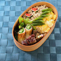 yesmama's cooksnap of when they made 【農家のレシピ】ちくわのオクラ詰め.