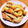 motomi♪'s cooksnap of when they made ご飯がすすむ〜♪新じゃがと手羽先の甘辛煮.