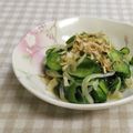 umemodoki's cooksnap of when they made 胡瓜と紫玉ねぎ（玉ねぎ）のさっぱりサラダ.