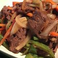 クック☆やーっ！'s cooksnap of when they made 簡単✿焼き肉のタレで牛肉のスタミナ焼き.