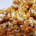 虹のわ☆'s cooksnap of when they made 材料4つ！キャラメルポップコーン風.