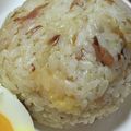 ゆけり３兄弟's cooksnap of when they made チーズ梅おかか★おにぎり.