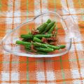 ﾁｲﾁｬﾝﾏﾏ's cooksnap of when they made レンジで簡単　アスパラの梅和え.