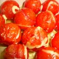 michivaio's cooksnap of when they made 簡単：ミニトマトのマヨネーズ焼き.