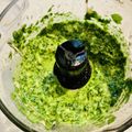 ainuinu's cooksnap of when they made バジルペースト.