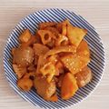 アクセル☆'s cooksnap of when they made 韓国風 鳥と筍と蓮根の コチュジャン炒め.
