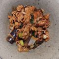 rie0x0's cooksnap of when they made なすと豚こま切れ肉の中華みそ炒め.