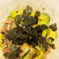 riohei's cooksnap of when they made 硬いアボカド★ほくほく熱々に冷納豆が旨い.