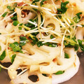 ♡♡スヌーピー♡♡'s cooksnap of when they made さっぱり美味☆蓮根とかいわれの和風サラダ.