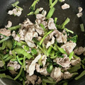 ちゆはのママ's cooksnap of when they made 小松菜と豚肉のあっさり炒め.