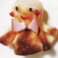 三七子's cooksnap of when they made 餃子の皮でてるてる坊主.
