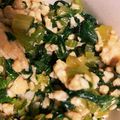 みーちーこー's cooksnap of when they made 簡単！時短♡鶏ひき肉と小松菜の丼.