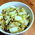 ちーまぐ's cooksnap of when they made ＊白菜と塩昆布の浅漬け風サラダ＊.