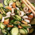 ひらのりママ's cooksnap of when they made 竹輪とキュウリの中華和え.