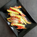 ひさかた's cooksnap of when they made 超簡単！スイカの皮の中華風浅漬け.