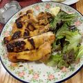 ぽにょりり 's cooksnap of when they made 塩麹の柔らか鶏もも肉焼き♪一夜漬け♪.