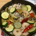 クックXB8SZP☆'s cooksnap of when they made ホヤと椎茸のアヒージョ.