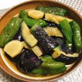 yukimei2's cooksnap of when they made 茄子とピーマンの煮浸し.