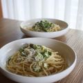 みるく茶's cooksnap of when they made 業務スーパー★冷凍オクラとしらすのパスタ.