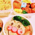 大人ジャイアンのママ's cooksnap of when they made 完食アンパンマンと大好きおかずのキャラ弁.