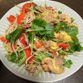 クロ８５'s cooksnap of when they made 三つ葉のパッタイ風炒め.
