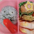 mk441's cooksnap of when they made すみっコぐらし☆とかげ☆お弁当♪.