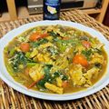 料理男子部🍻's cooksnap of when they made 小松菜トマトカレー.