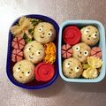 Chaaa_room's cooksnap of when they made キャラ弁:だんご３兄弟.