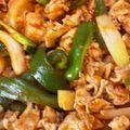 ねこねこさーん's cooksnap of when they made ＊厚切り豚肉とピーマンのケチャップ炒め＊.