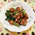 ﾁｲﾁｬﾝﾏﾏ's cooksnap of when they made ホタテとニラのにんにく醤油炒め.