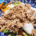 あたむ❤189's cooksnap of when they made 豚ひき肉で作るお母さんのそぼろご飯♬.