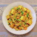 コムギ大好き's cooksnap of when they made 厚揚げのころころカレーいため.
