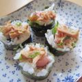 きらり流れ星's cooksnap of when they made 海苔♪のり～♪ ☆ 海苔巻きカナッペ.