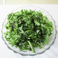 papepo☆'s cooksnap of when they made 【簡単】★春菊と塩こんぶのサラダ★.
