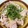 クックNNLMAH☆'s cooksnap of when they made 【家つま】豚の焼きしゃぶ・薬味和え.