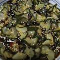 ＊れいぴん＊'s cooksnap of when they made 減塩☆きゅうりのキューちゃん☆大量消費.