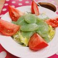 みっくママ's cooksnap of when they made フレッシュ野菜たっぷり　こんにゃくサラダ.