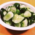 urara☆☆'s cooksnap of when they made きゅうりの浅漬け.