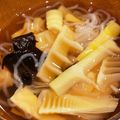 クックLZ7E8G☆'s cooksnap of when they made 筍ときくらげと豚肉としらたきの汁物（筍汁.