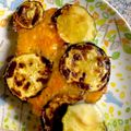 9ma9ma's cooksnap of when they made 【大崎市】ズッキーニのチーズ焼き【簡単】.