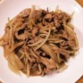 食材が好き☆'s cooksnap of when they made 水っぽくない♪シャキシャキもやし豚肉炒め.