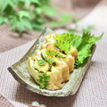 moko♪キッチン♪'s cooksnap of when they made 厚揚げの青じそ明太マヨチーズ焼き☆★.