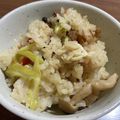 お塩と砂糖's cooksnap of when they made 鶏肉とアスパラの炊き込みご飯.