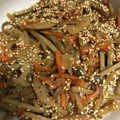 ベルMKJ☆'s cooksnap of when they made 簡単きんぴらごぼう.