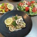 みきんどる's cooksnap of when they made キノコとパセリのアンチョビクリームパスタ.