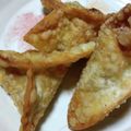 ポコ太さん's cooksnap of when they made 餃子の皮で簡単！本格インド風★サモサ★.