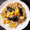 みずまんじゅう♪'s cooksnap of when they made スピードおかず！豚肉のニラ玉中華炒め　.