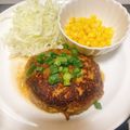 tonmyee's cooksnap of when they made 肉汁ジュワジュワの和風ハンバーグ.