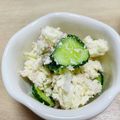 ▼△▼△▼△▼△▼△'s cooksnap of when they made 簡単おかず☆おからとクリチのサラダ.